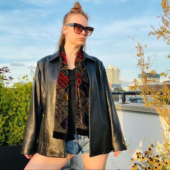 Oscar de la Renta Vintage Royal Velvet Cut Out Mesh Art Long Rectangle Scarf - Picture 16 of 16